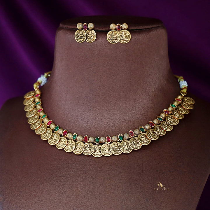 Padmamalini Kashi Lakshmi Neckpiece With Earring