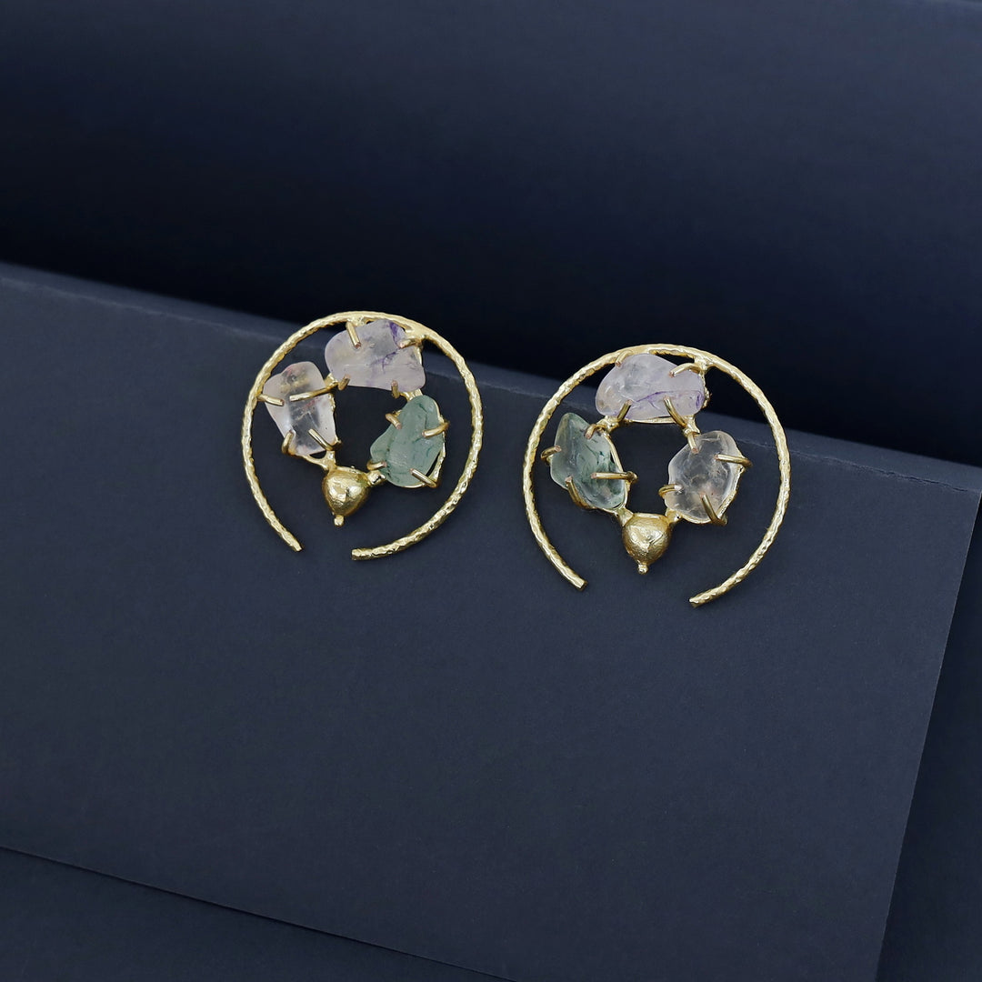 Gorsha Textured Earring