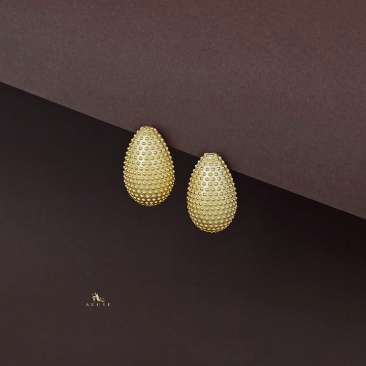 Loha Golden Dotted Earring