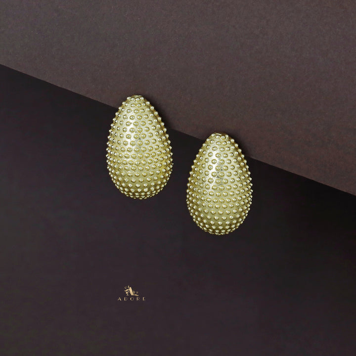 Loha Golden Dotted Earring