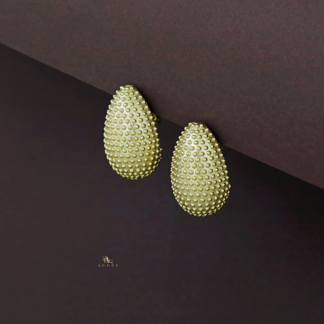 Loha Golden Dotted Earring