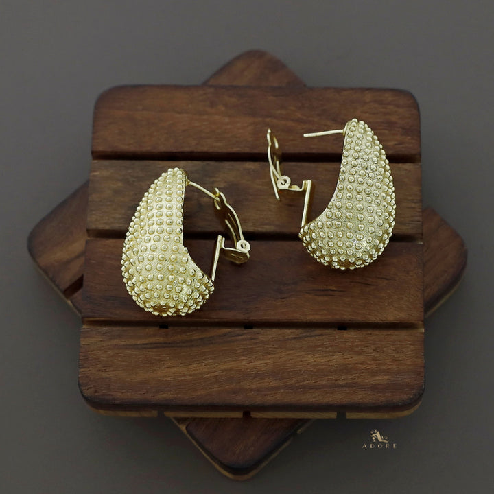 Loha Golden Dotted Earring