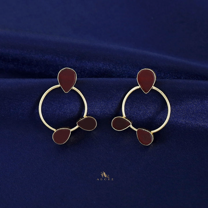 Harnias Raw Stone Earring