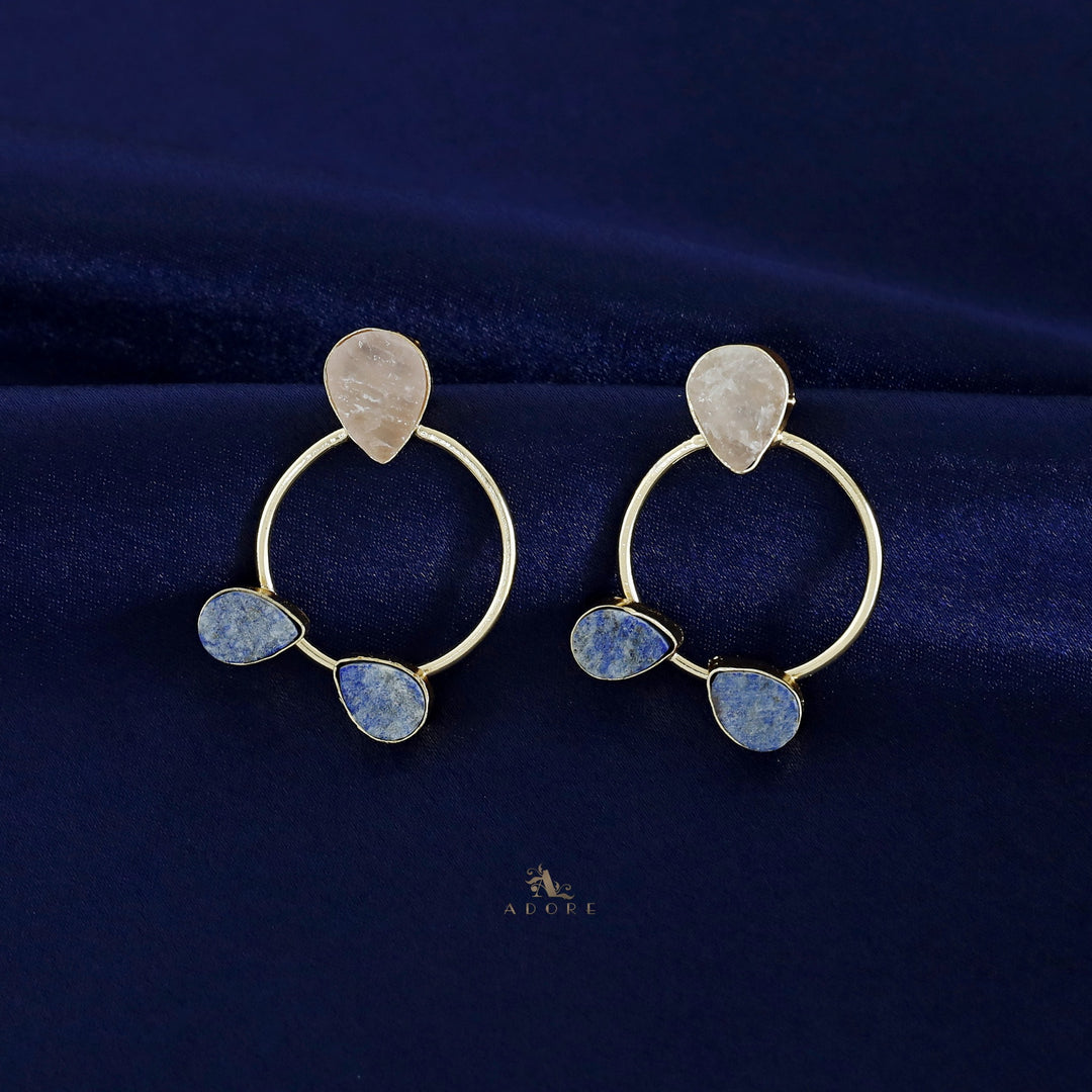 Harnias Raw Stone Earring