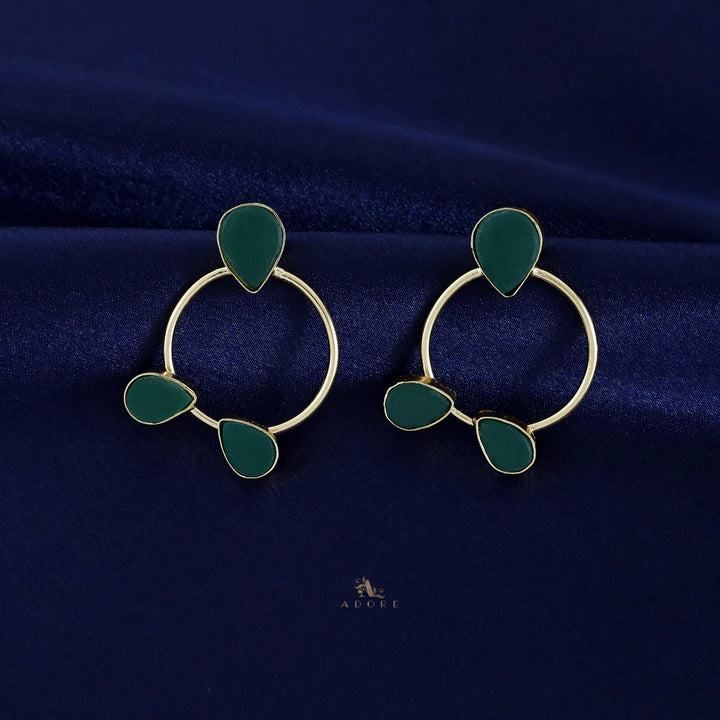 Harnias Raw Stone Earring