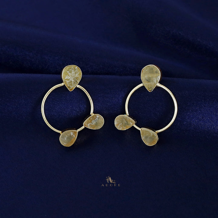 Harnias Raw Stone Earring