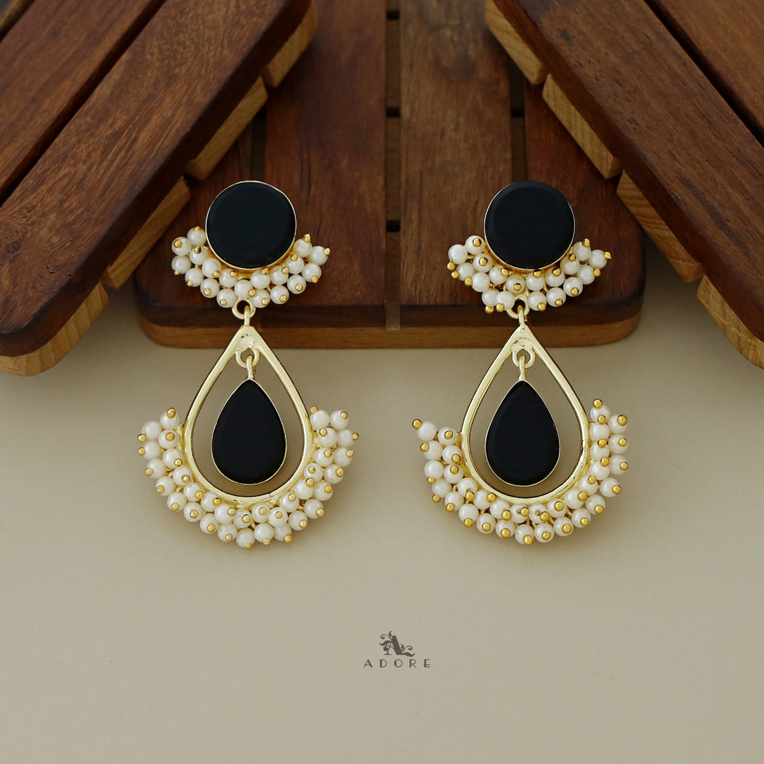 Adore - Raw Stone Angelic Earrings (Colour Options)