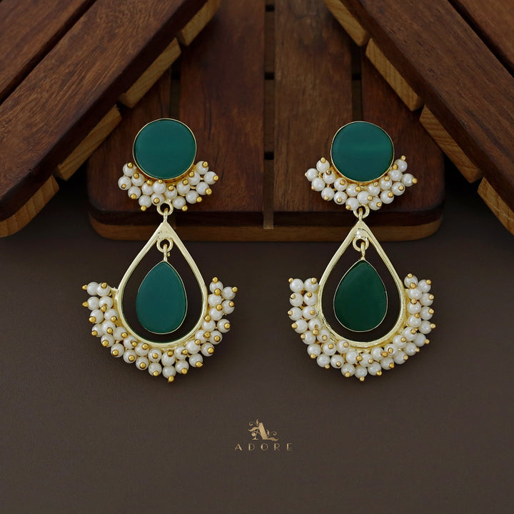 Adore - Raw Stone Angelic Earrings (Colour Options)