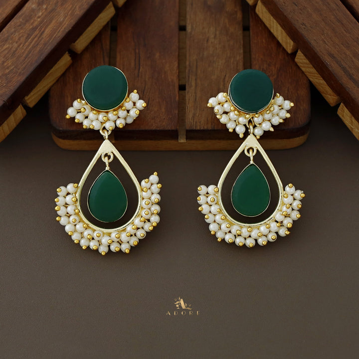 Adore - Raw Stone Angelic Earrings (Colour Options)