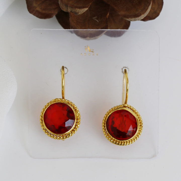 Glossy Mirar Earring (Colour Option)