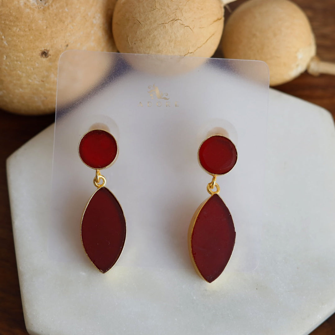 Drucilla Raw Stone Earring