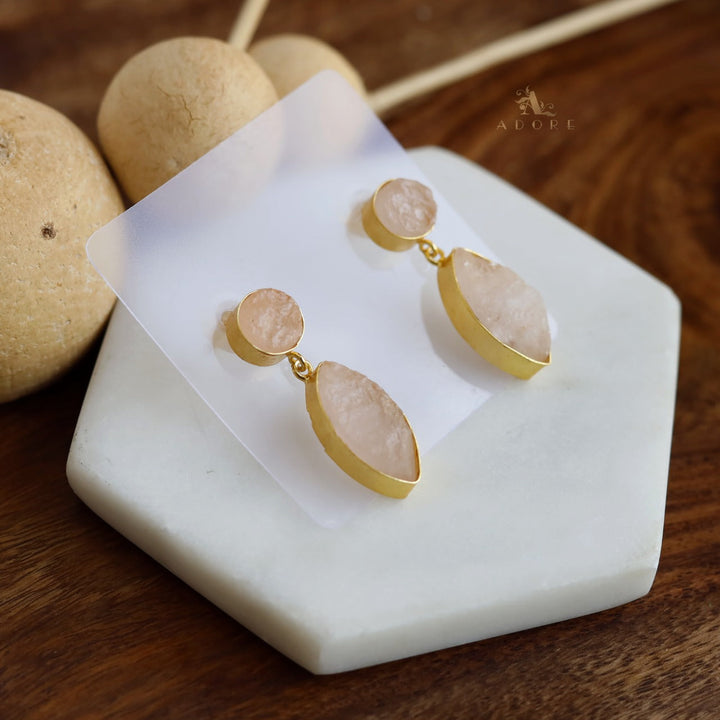 Drucilla Raw Stone Earring