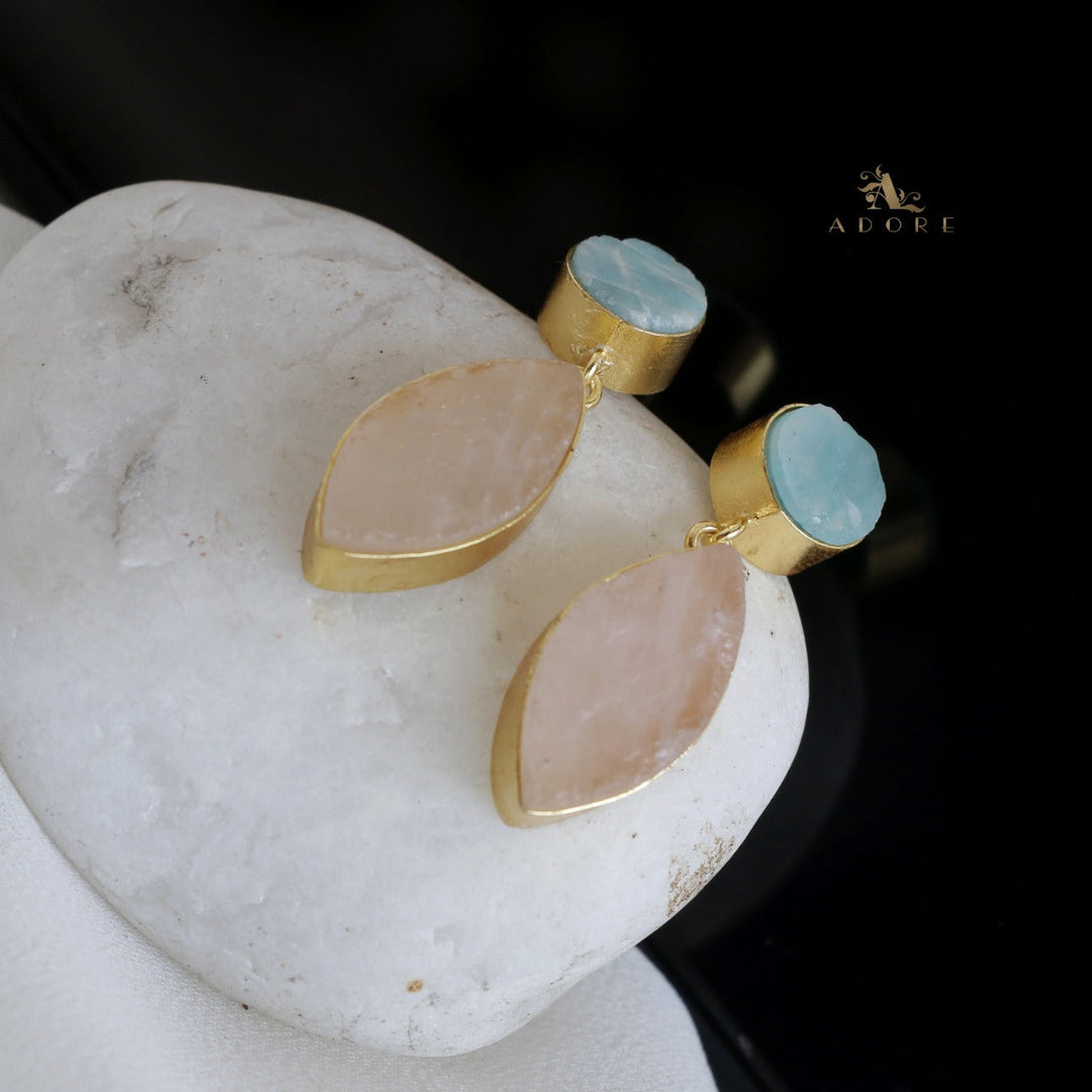 Drucilla Raw Stone Earring