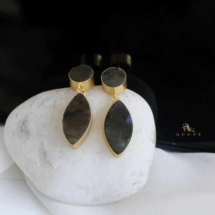 Drucilla Raw Stone Earring