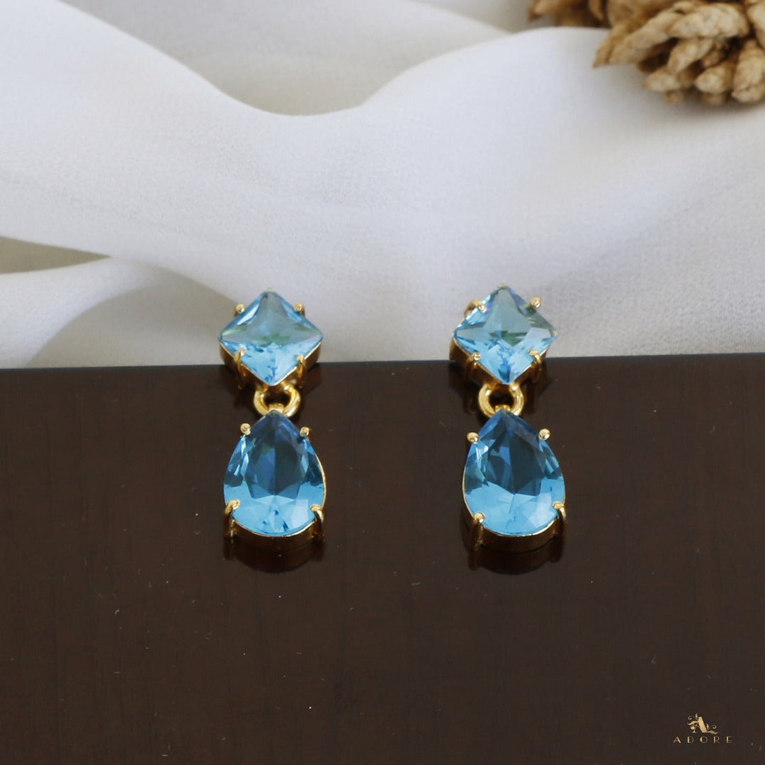 Ashvi Diamond And Drop Glossy Earring