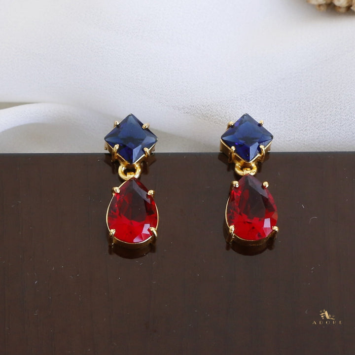 Ashvi Diamond And Drop Glossy Earring