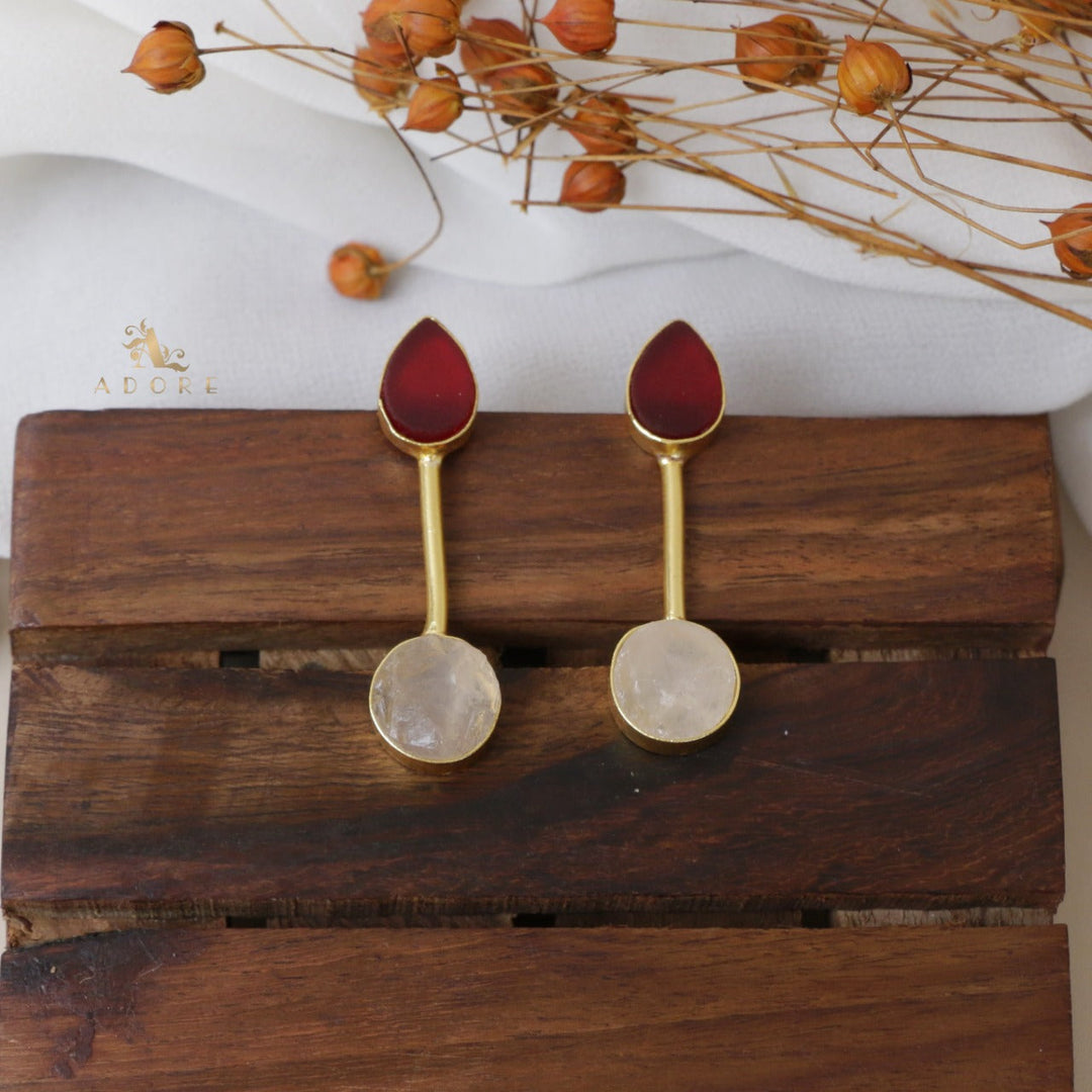 Neehar Raw Stone Earring