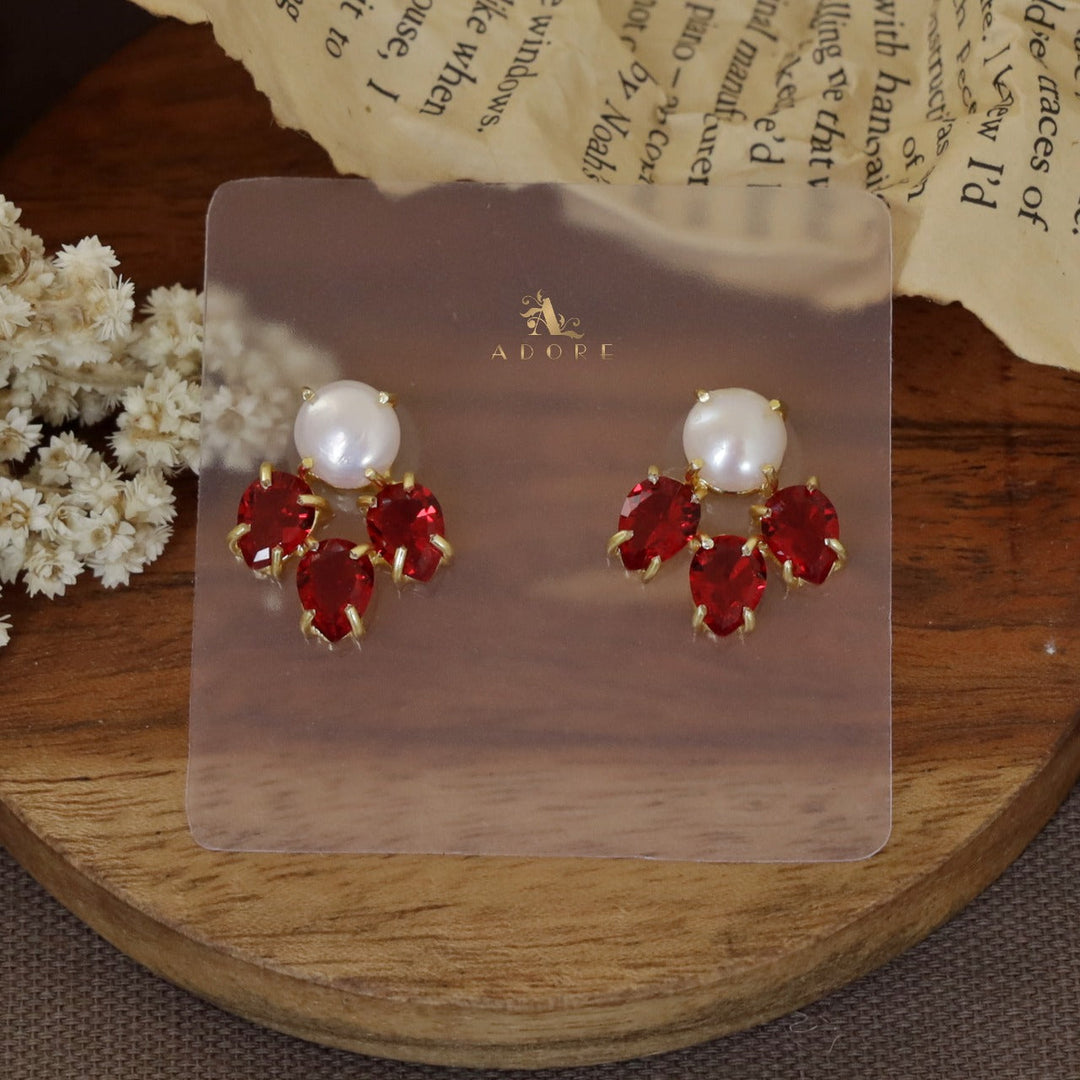 Kanka Pearl Glossy Earring