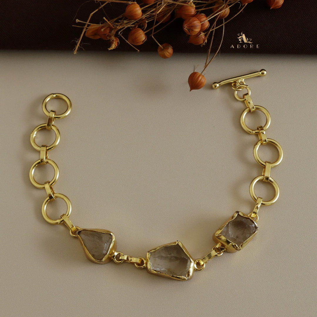 Eminent 3 Stone Bracelet