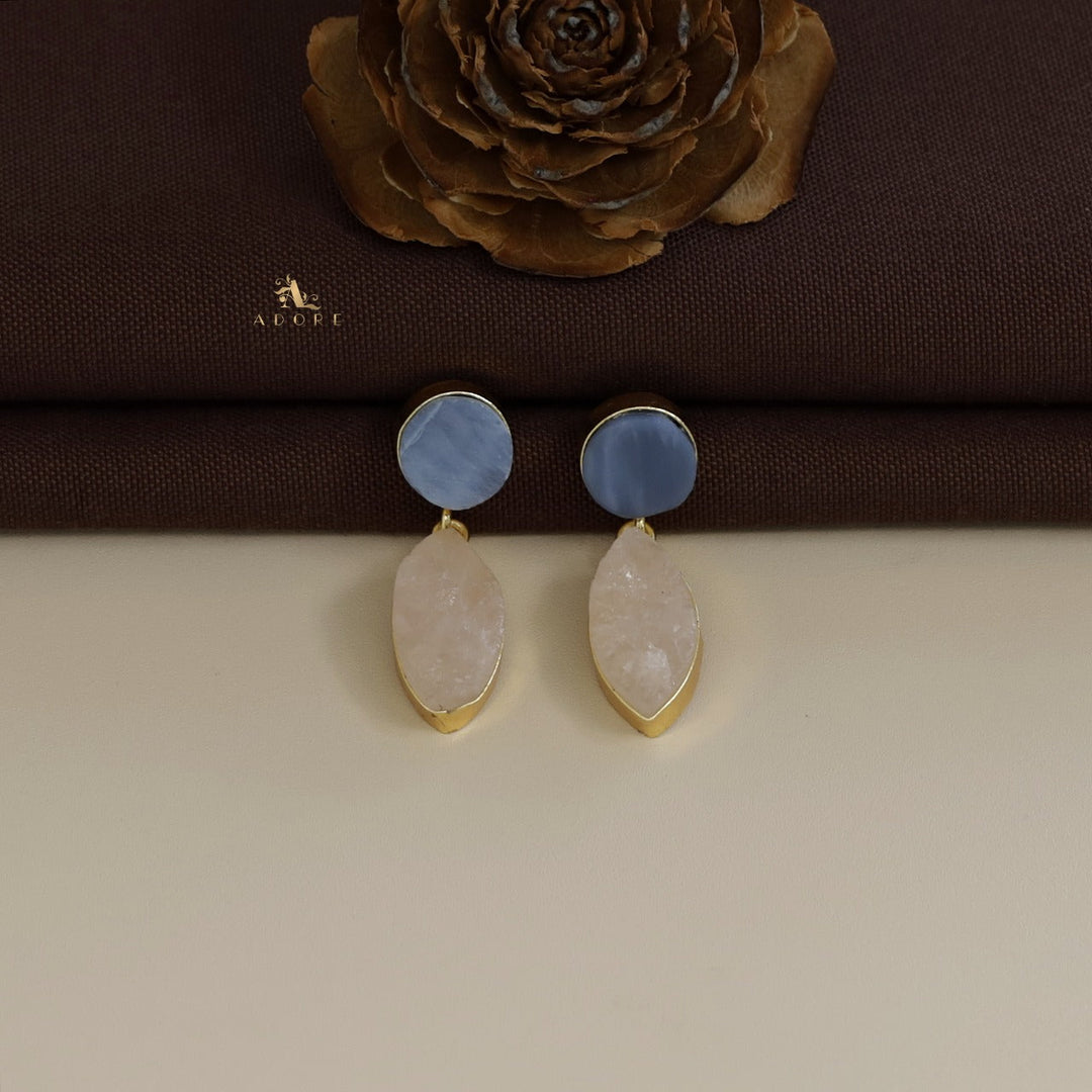 Drucilla Raw Stone Earring