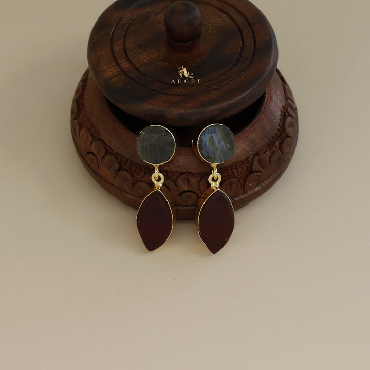 Drucilla Raw Stone Earring