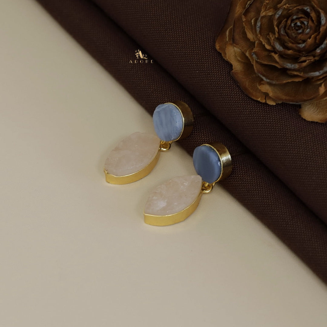 Drucilla Raw Stone Earring