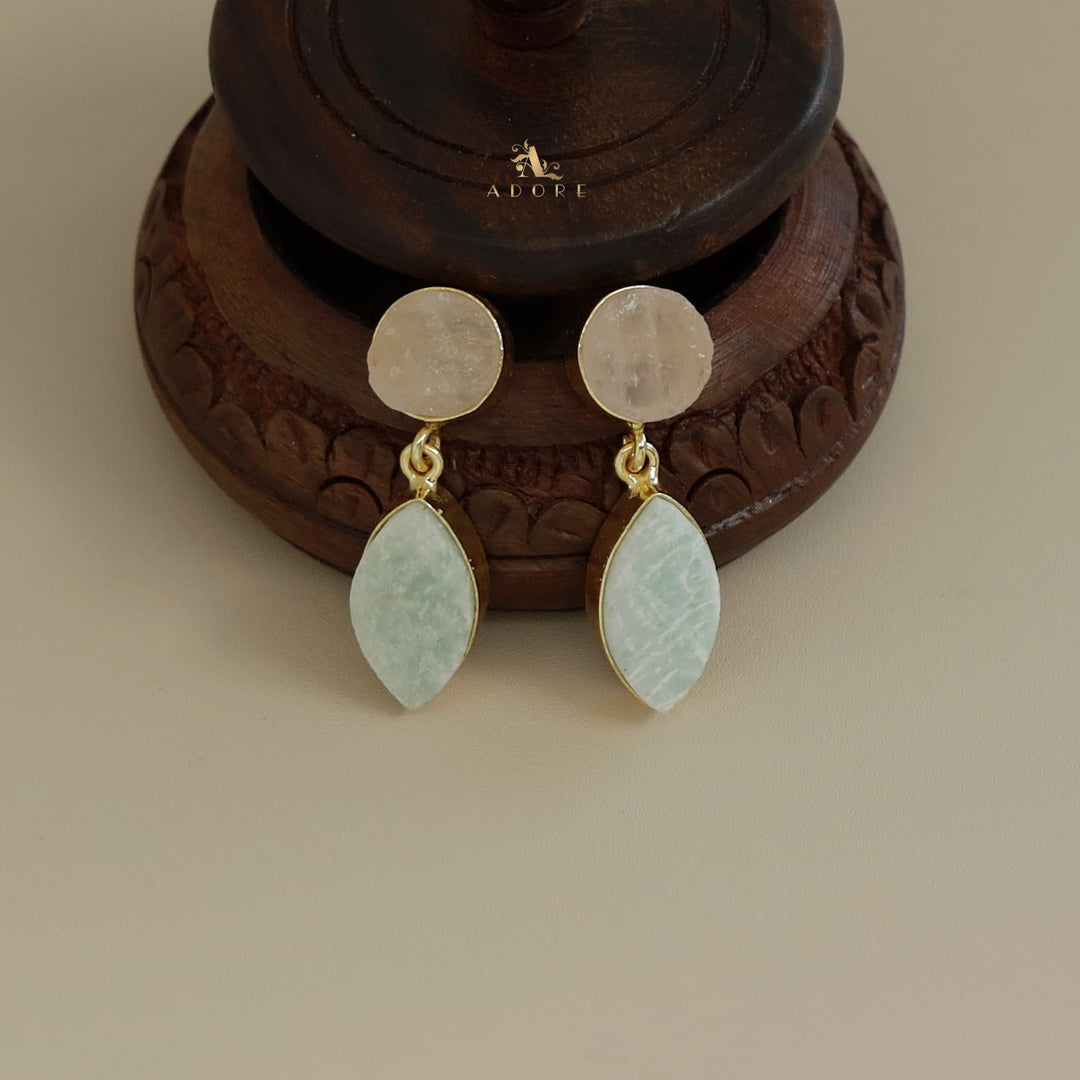 Drucilla Raw Stone Earring