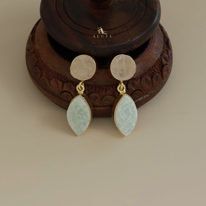 Drucilla Raw Stone Earring