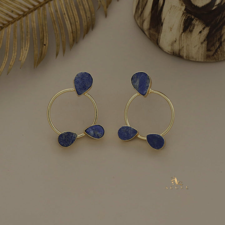 Harnias Raw Stone Earring