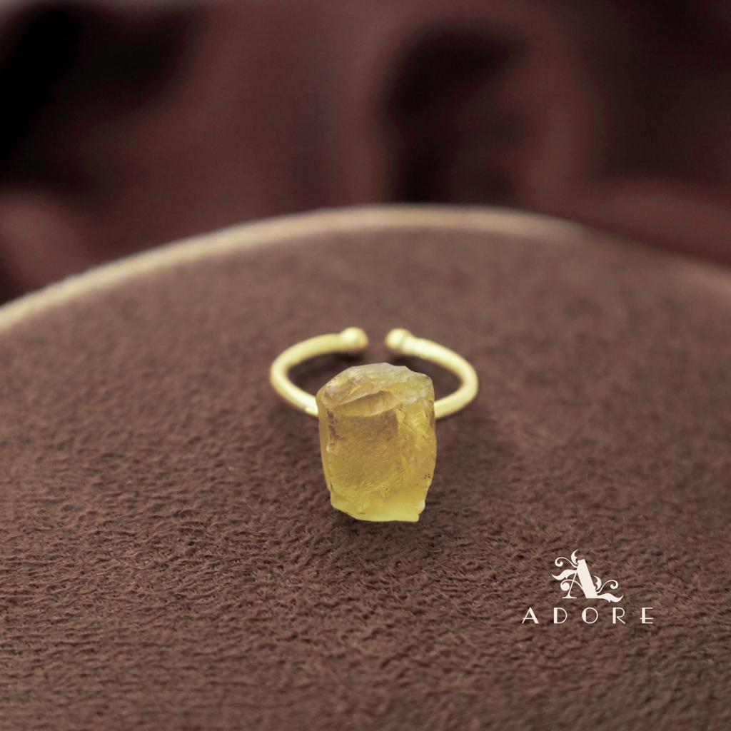 Mawar Raw Stone Ring