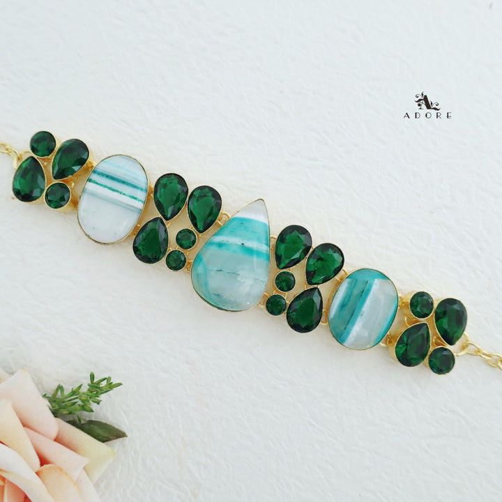 Rakhila Glossy Stone Choker