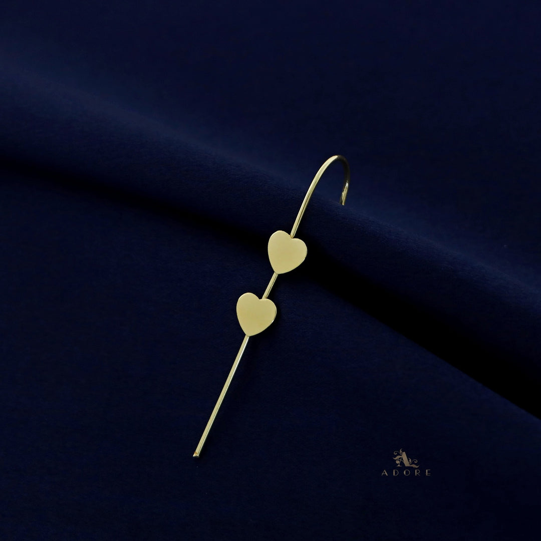 Liya Golden Ear Cuff (Single piece)