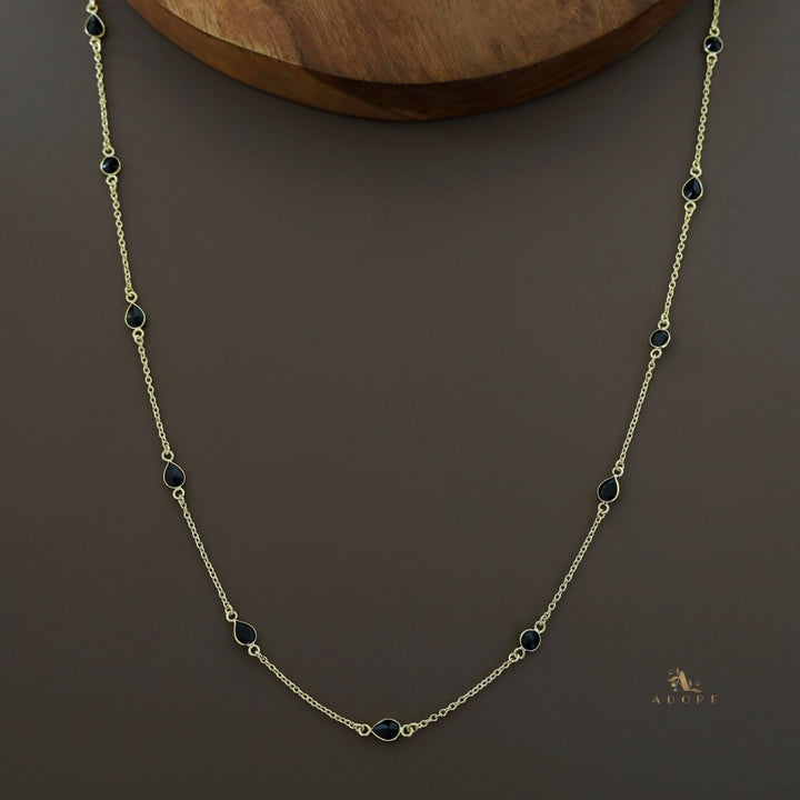 11 Stone Multicolour Long Chain