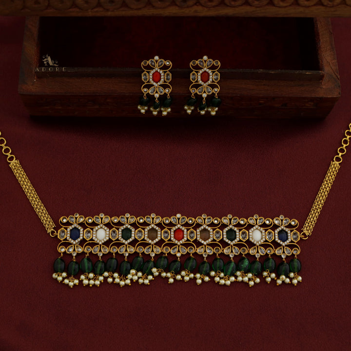 Bhairavi Choker With Earring