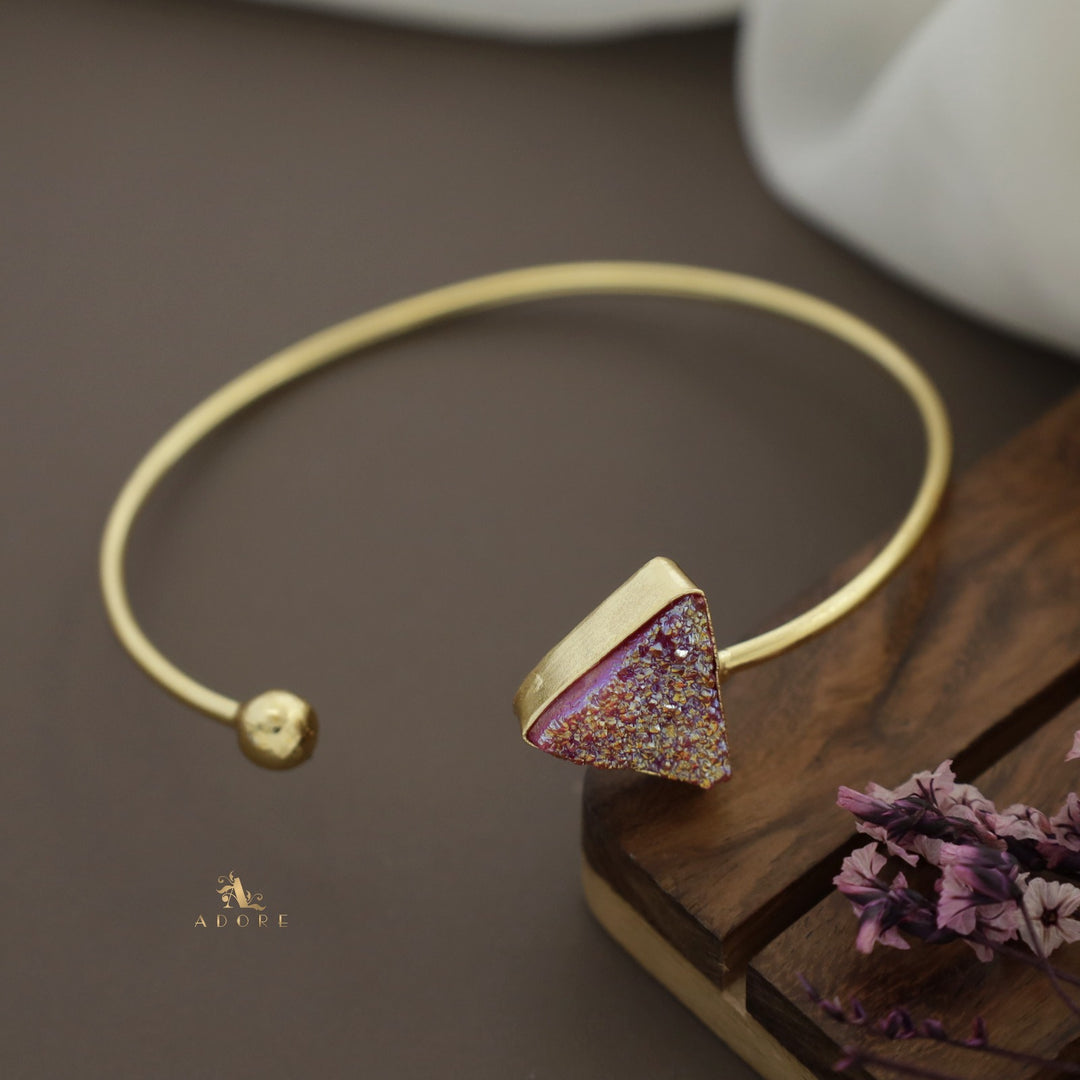 Novlie Triangle Glittery Bangle