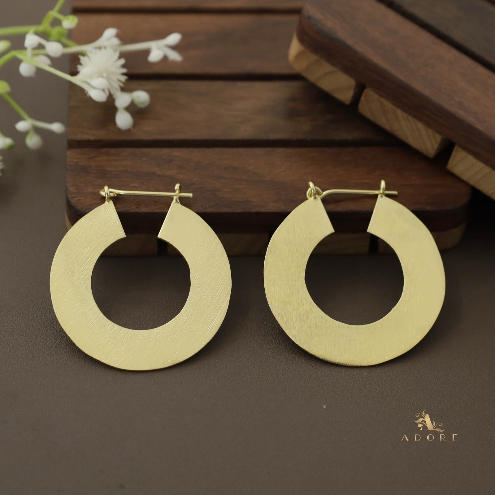 Irregular Circle Earrings – KEENTU