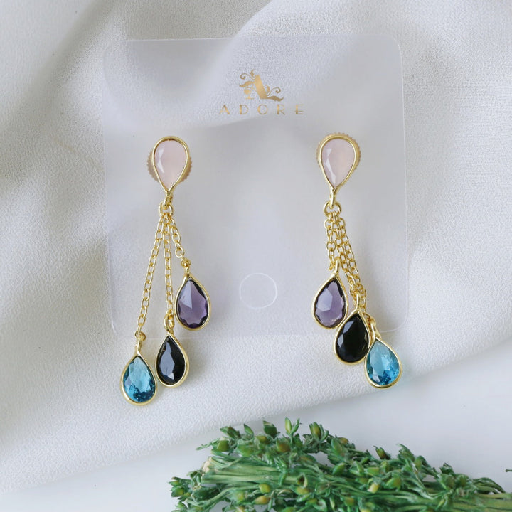 Multicolour Jorja Earring (Colour Option)