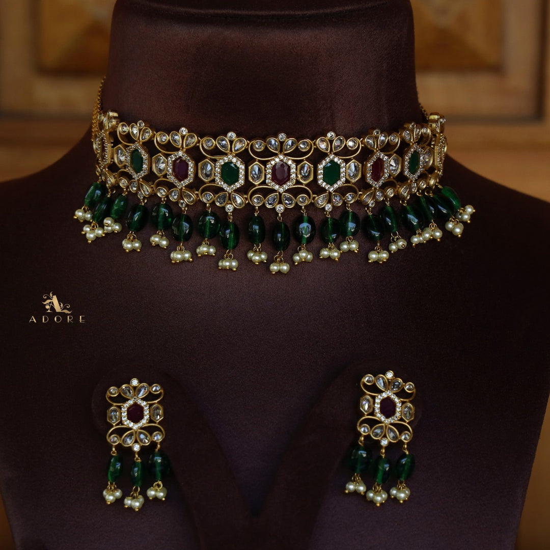 Bhairavi Choker With Earring