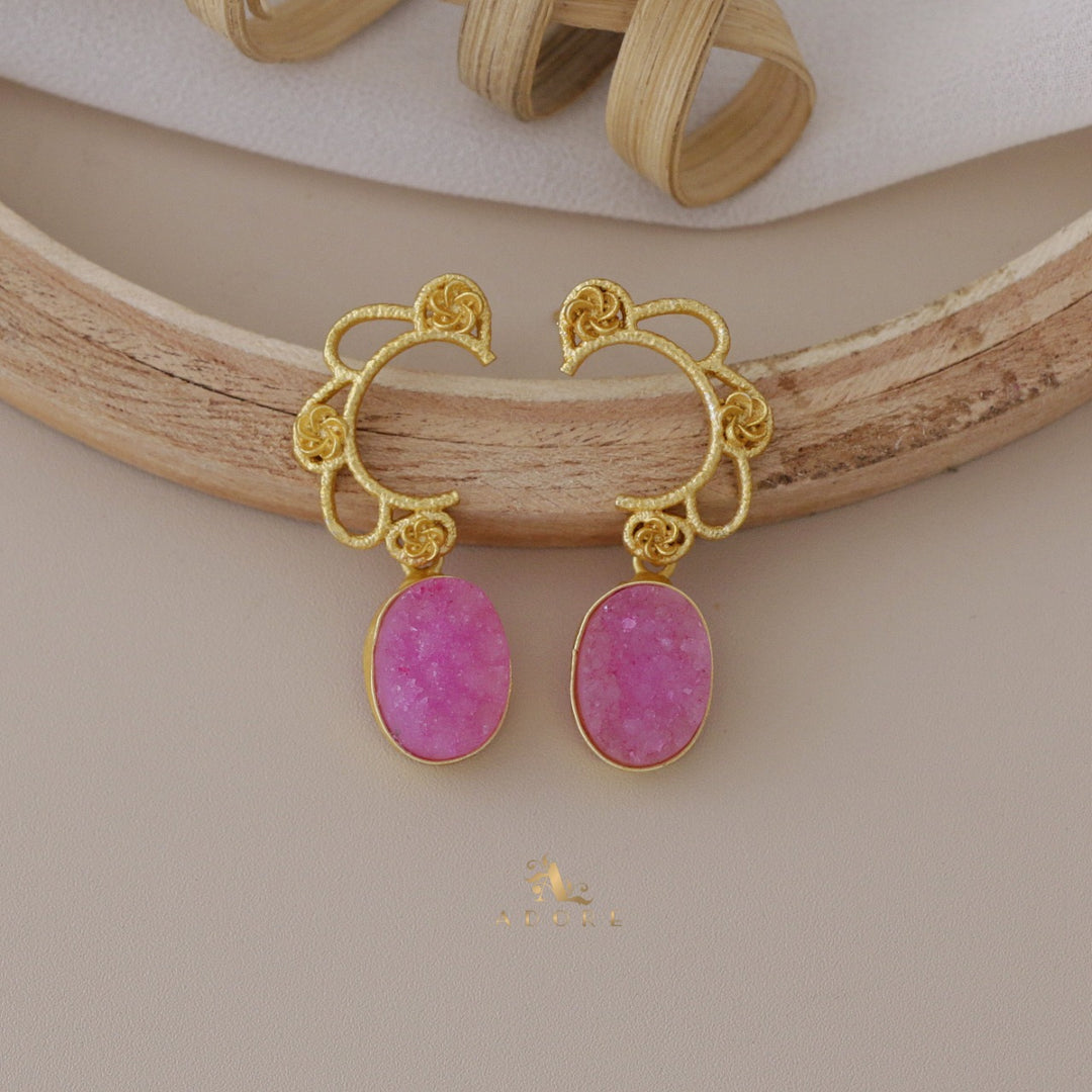 Amolina Druzy Earring