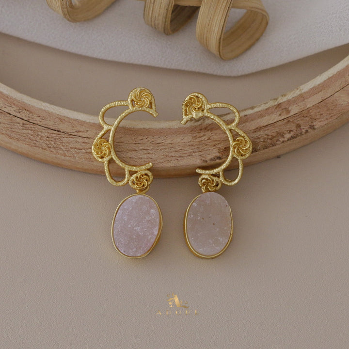 Amolina Druzy Earring