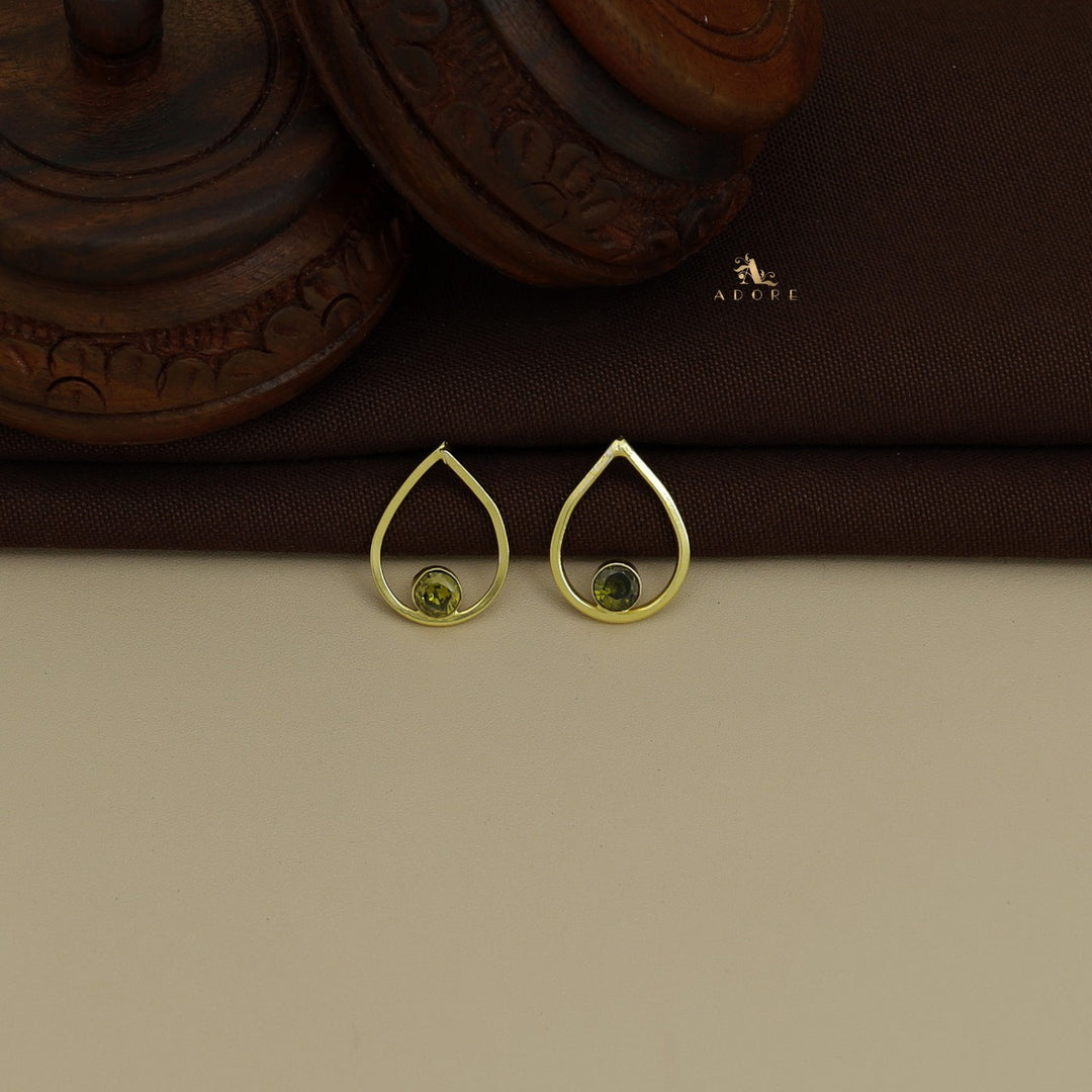 Glossy Inigo Raindrop Earring