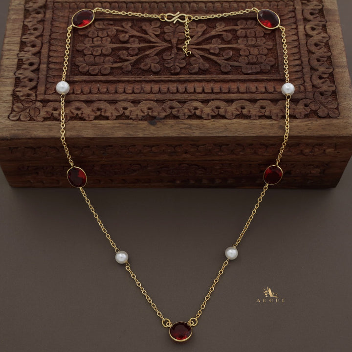 Bhavaikya 5 Stone Neckpiece