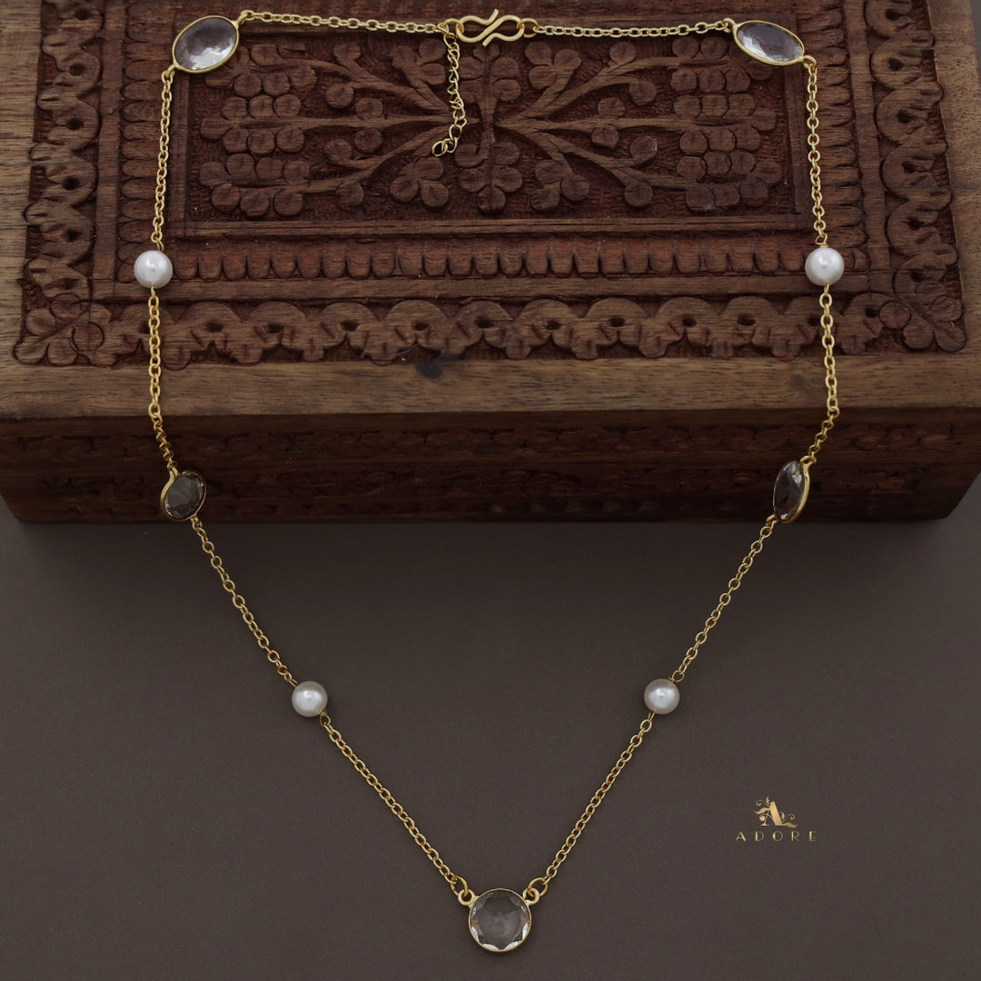 Bhavaikya 5 Stone Neckpiece