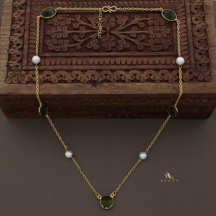 Bhavaikya 5 Stone Neckpiece