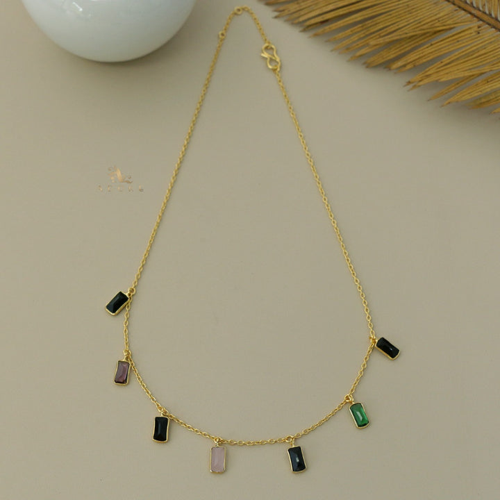 Bhoomika Rectangle Short Neckpiece