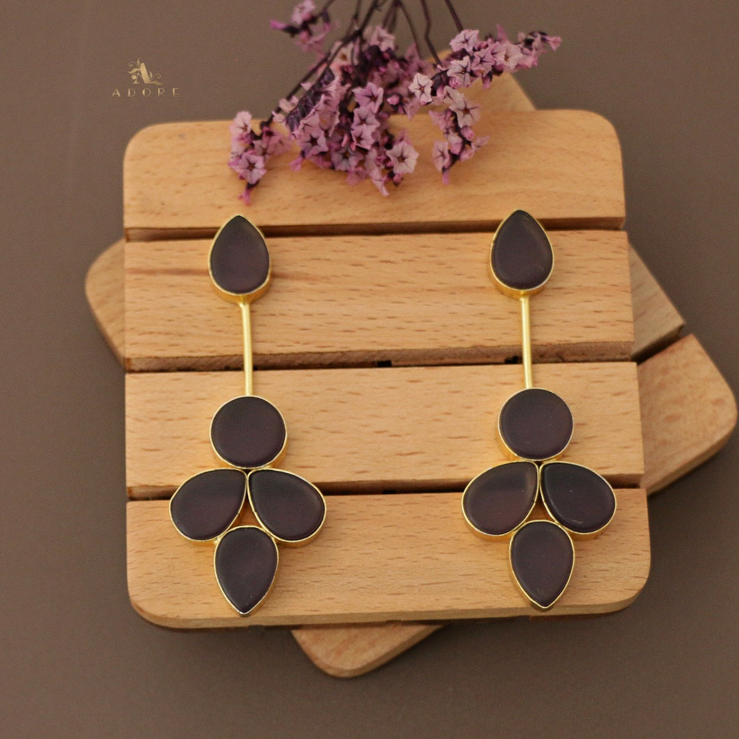 Tannia Raw Stone Earring