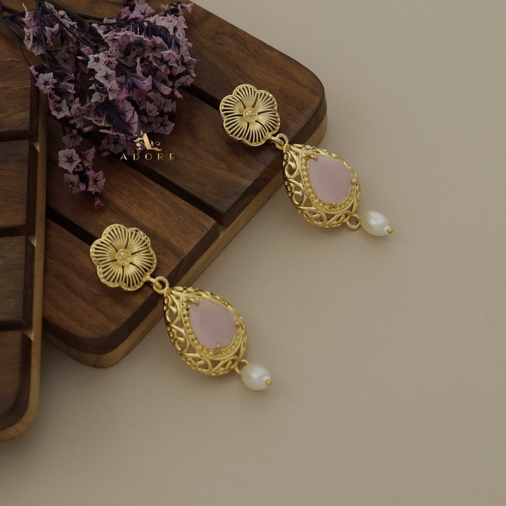 Flora Arissa Glossy Pearl Earring