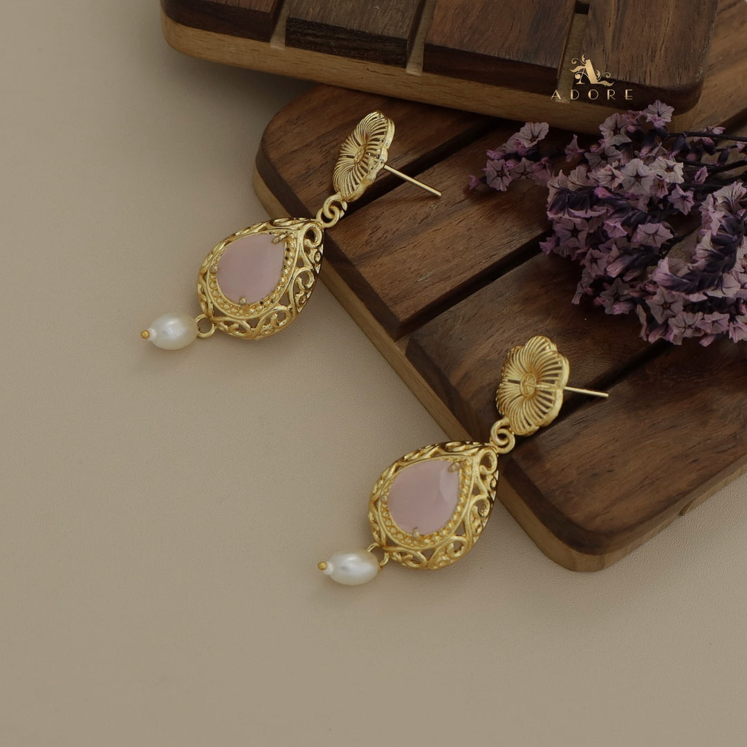 Flora Arissa Glossy Pearl Earring