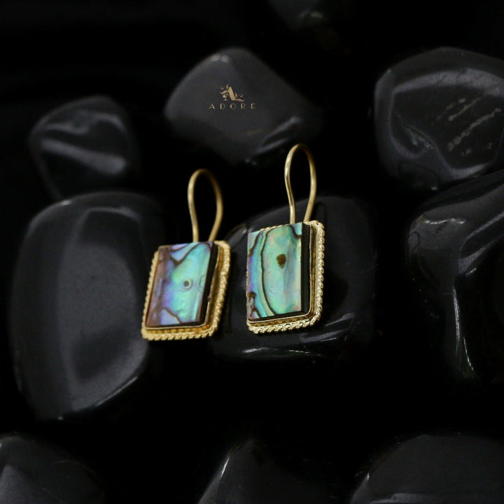 Cushion Cut Abalone Drop