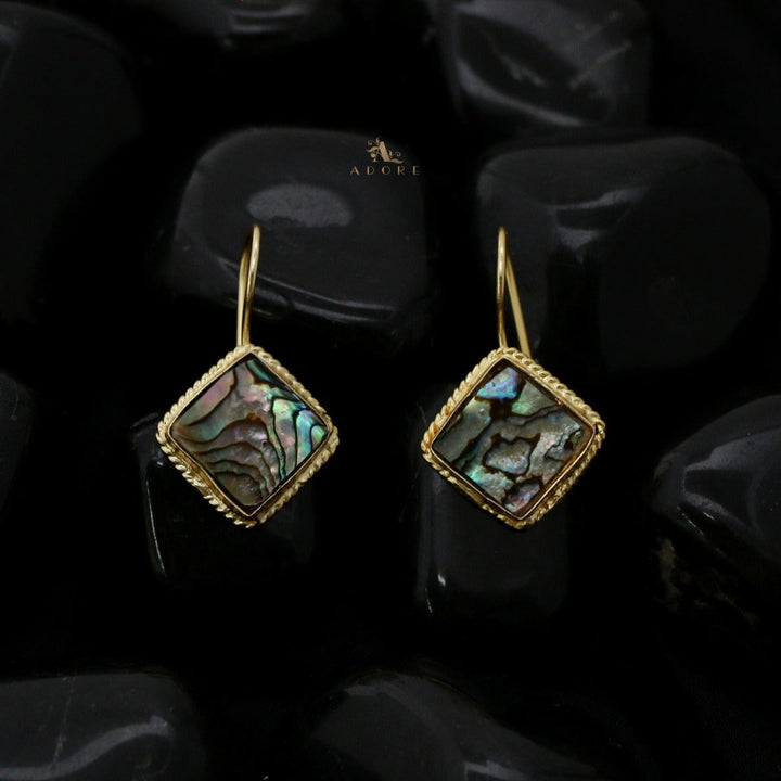 Cushion Cut Abalone Drop